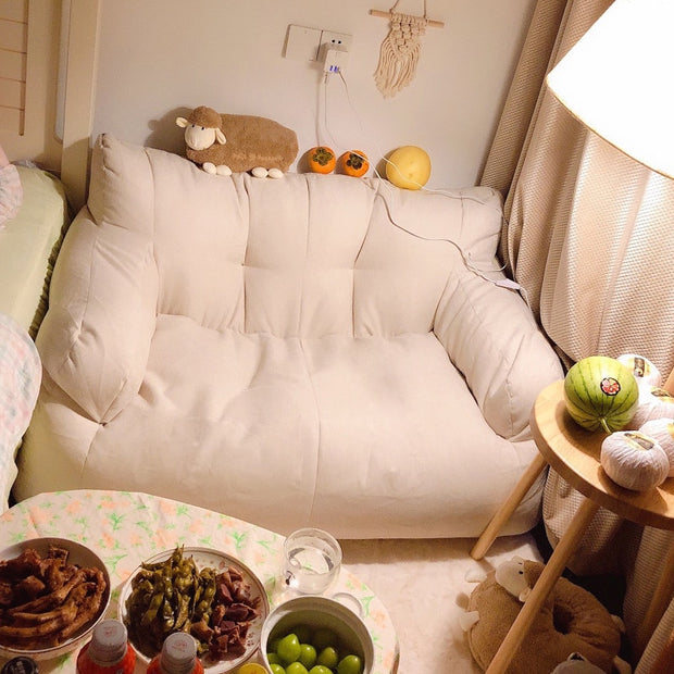 Lazy Bean Bag Sofa Lovely Bedroom Double Sofa Small Family Balcony Tatami Armchair Chaise Lounge Sofa Recliner chair