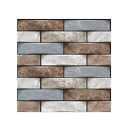 Self Adhesive Tile Wall Sticker Home Decor 3d pvc sticker Covers For Kitchen Cupboard Bathroom Wallpaper Waterproof Wallpaper