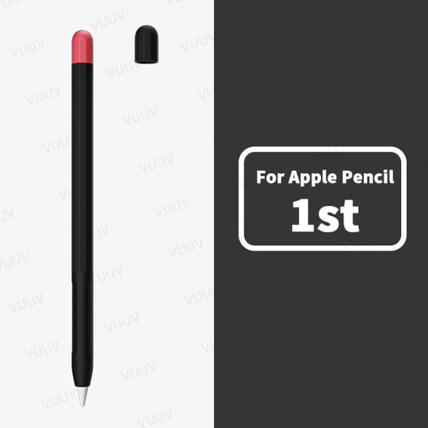 For Funda Apple Pencil 1 2 Case Duotone Soft Silicone Protective Cover 1st 2nd Generation iPad Pencil Skin For Apple Pencil Case