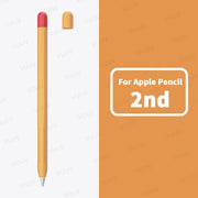 For Funda Apple Pencil 1 2 Case Duotone Soft Silicone Protective Cover 1st 2nd Generation iPad Pencil Skin For Apple Pencil Case