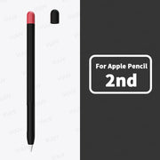 For Funda Apple Pencil 1 2 Case Duotone Soft Silicone Protective Cover 1st 2nd Generation iPad Pencil Skin For Apple Pencil Case